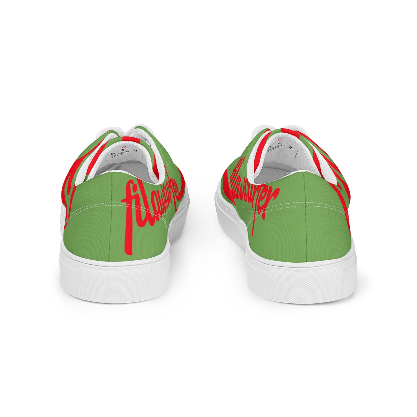 Men’s lace-up canvas shoes