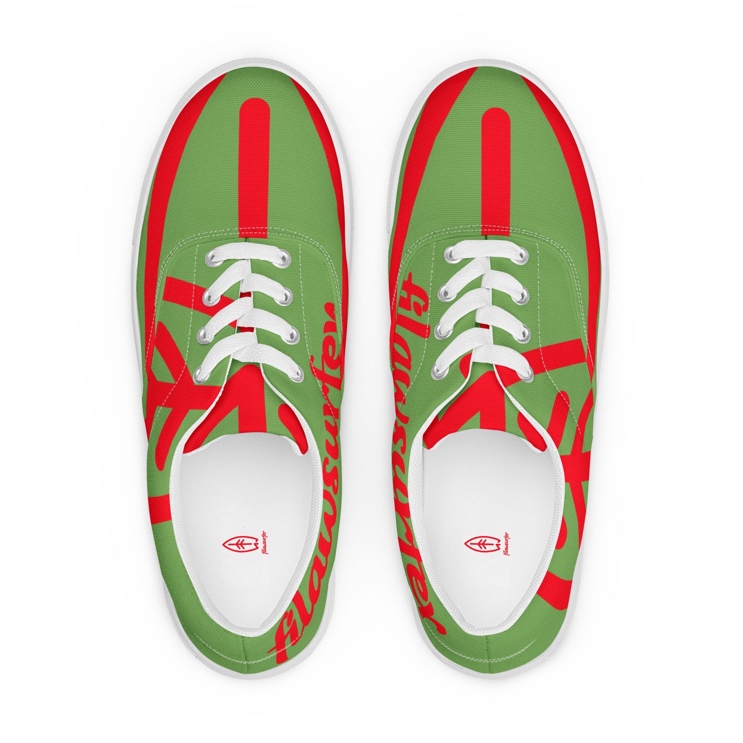 Men’s lace-up canvas shoes