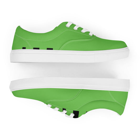 Men’s lace-up canvas shoes