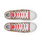 Women’s high top canvas shoes