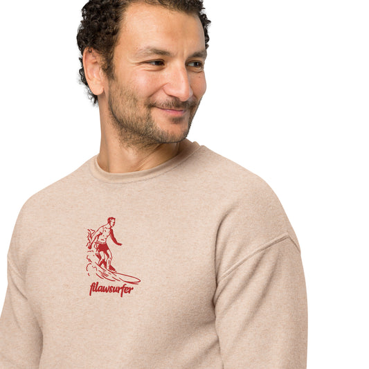 Unisex Sueded Fleece Sweatshirt