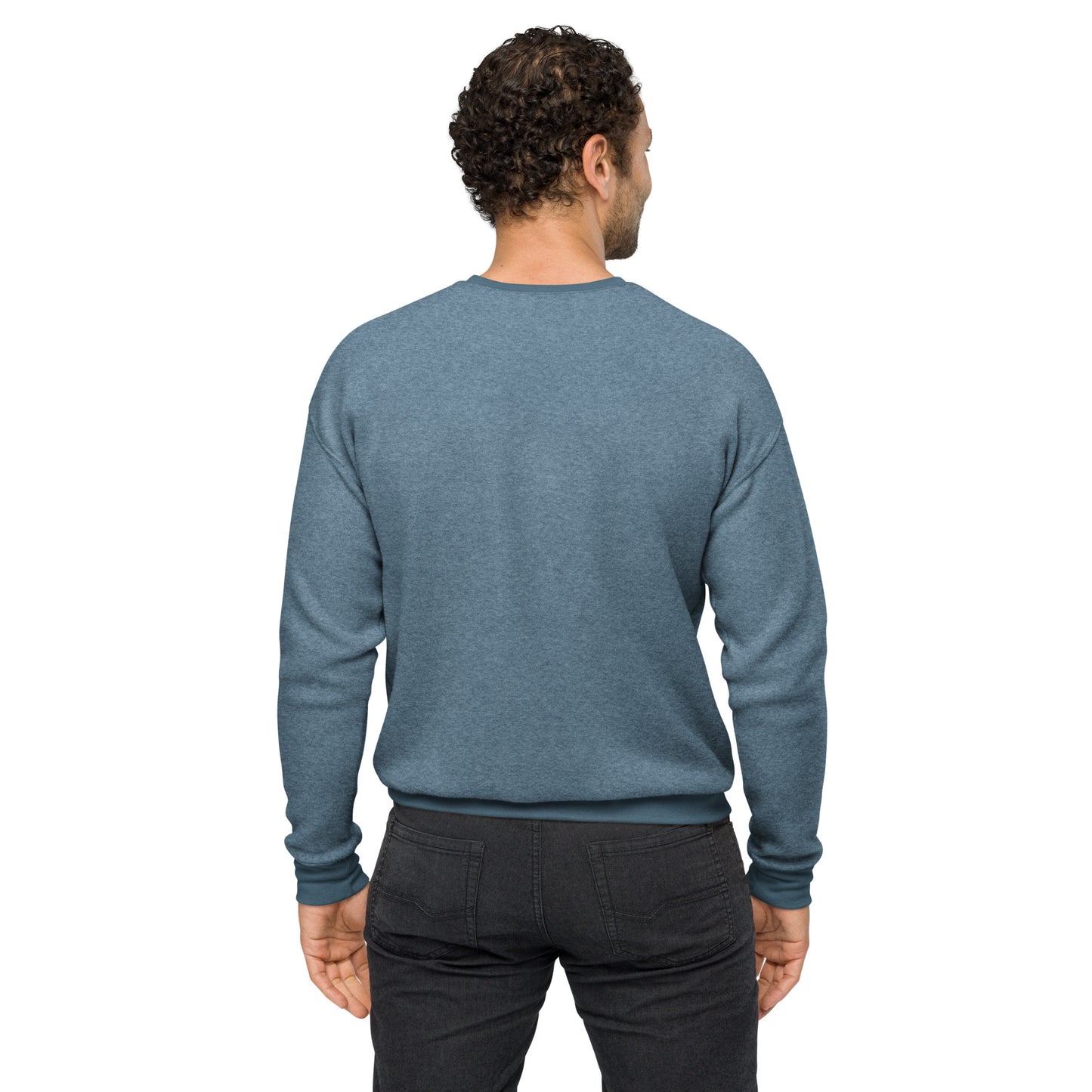 Unisex Sueded Fleece Sweatshirt